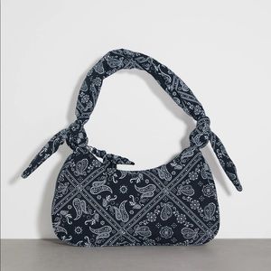 Zara Bandana Printed Shoulder Bag